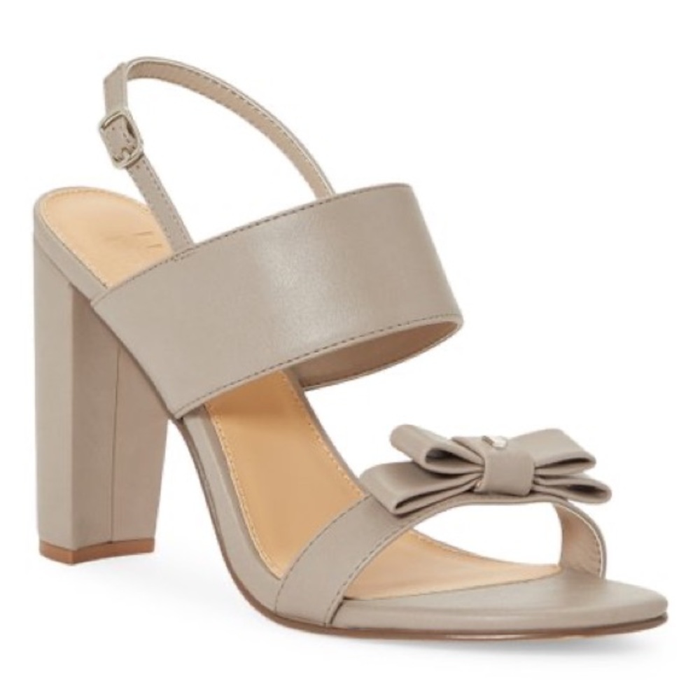 Brand New JustFab Bow Sandal Heels!